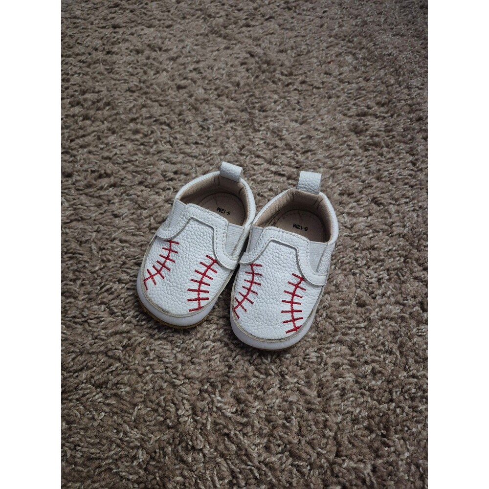 Monkey feet moccasins leather baseball size 6-12M